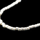 DBL035- 8/0 Galvanized Silver Delica Beads-General Bead