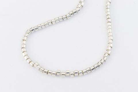 DB035- 10/0 Galvanized Silver Miyuki Delica Beads (10 Gm, 50 Gm, 250 Gm)