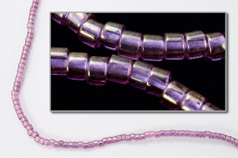DBS108- 15/0 Gold Luster Amethyst Miyuki Delica Beads (5 Gm, 50 Gm, 250 Gm)