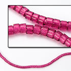 DBV1312- 11/0 Dyed Transparent Wine Delica Beads-General Bead