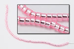 DBV1335- 11/0 Dyed Silver Lined Light Pink Delica Beads-General Bead