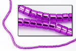 DBV1345- 11/0 Dyed Silver Lined Red Violet Delica Beads-General Bead