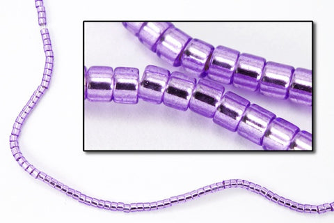 DBV1347- 11/0 Dyed Silver Lined Lilac Delica Beads-General Bead