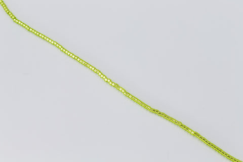 DBS147- 15/0 Silver Lined Light Spring Green Miyuki Delica Beads (5 Gm, 50 Gm, 250 Gm)