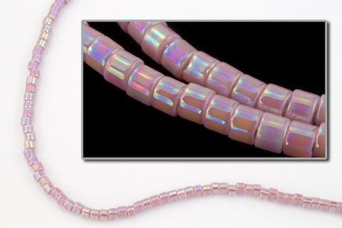 DB158- 10/0 Opaque Lilac AB Miyuki Delica Beads (50 Gm, 250 Gm)