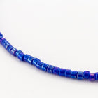 DBV165- 11/0 Opaque Royal Blue Aurora Borealis Delica Beads-General Bead