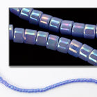DBV167- 11/0 Opaque Periwinkle Aurora Borealis Delica Beads-General Bead