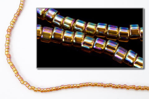 DB170- 10/0 Transparent Amber AB Miyuki Delica Beads (50 Gm, 250 Gm)
