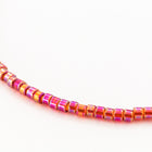 DB172- 10/0 Transparent Light Siam AB Miyuki Delica Beads (50 Gm, 250 Gm)