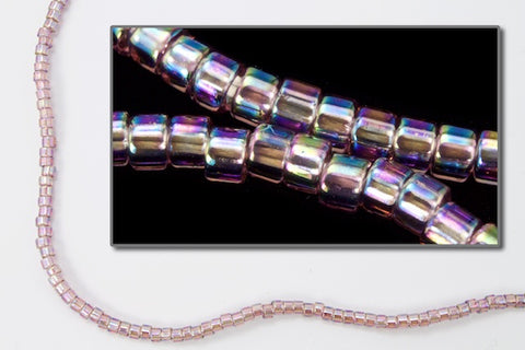DBS173- 15/0 Transparent Light Amethyst AB Miyuki Delica Beads (5 Gm, 50 Gm, 250 Gm)
