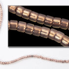 DBV191- 11/0 Copper Lined Opal Rose Delica Beads-General Bead