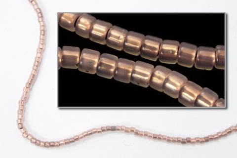 DB191- 10/0 Copper Lined Opal Rose Miyuki Delica Beads (50 Gm, 250 Gm)