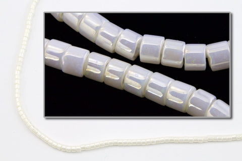 DBS203- 15/0 Ceylon Light Cream Miyuki Delica Beads (5 Gm, 50 Gm, 250 Gm)