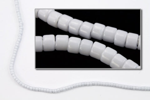 DBS209- 15/0 Opaque Light Gray Luster Miyuki Delica Beads (5 Gm, 50 Gm, 250 Gm)