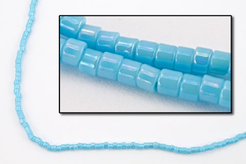 DBS215- 15/0 Opaque Sky Blue Luster Miyuki Delica Beads (5 Gm, 50 Gm, 250 Gm)