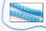 DBV218- 11/0 Opaque Light Blue Luster Delica Beads-General Bead
