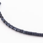 DBV301- 11/0 Matte Metallic Blue Grey Delica Beads-General Bead