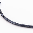 DBS301- 15/0 Matte Metallic Blue Gray Miyuki Delica Beads (5 Gm, 50 Gm, 250 Gm)
