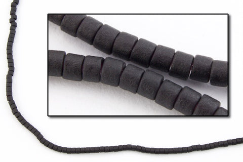 DBS310- 15/0 Matte Black Miyuki Delica Beads (5 Gm, 50 Gm, 250 Gm)