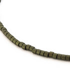 DBL311- 8/0 Matte Metallic Olive Green Delica Beads-General Bead