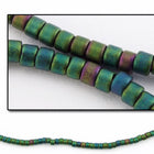 DBV327- 11/0 Matte Metallic Teal Iris Delica Beads-General Bead