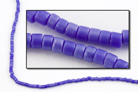 DBS361- 15/0 Matte Metallic Sapphire Blue Miyuki Delica Beads (5 Gm, 50 Gm, 250 Gm)