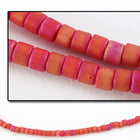 DBV362- 11/0 Matte Metallic Red Iris Delica Beads-General Bead