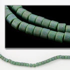 DBV373- 11/0 Matte Metallic Leaf Green Delica Beads-General Bead