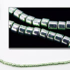 DBV413- 11/0 Galvanized Light Green Delica Beads-General Bead