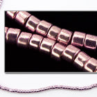 DBV419- 11/0 Galvanized Dark Rose Delica Beads-General Bead
