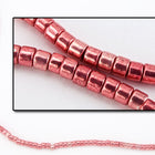 DBV428- 11/0 Galvanized Raspberry Delica Beads-General Bead