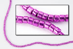 DBV431- 11/0 Galvanized Fuchsia Delica Beads-General Bead
