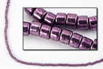 DBV455- 11/0 Galvanized Purple Delica Beads-General Bead