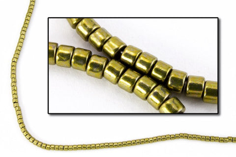 DBV456- 11/0 Galvanized Olive Delica Beads-General Bead