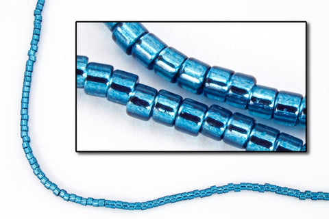 DBV608- 11/0 Silver Lined Blue Zircon Delica Beads-General Bead
