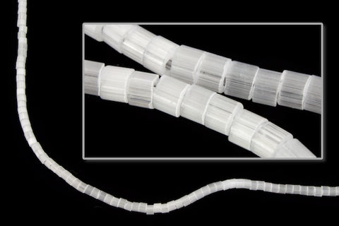 DB635- 10/0 Satin White Miyuki Delica Beads (50 Gm, 250 Gm)