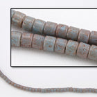 DBV652- 11/0 Dyed Opaque Grey Delica Beads-General Bead