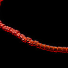 DBV704- 11/0 Transparent Red Orange Delica Beads-General Bead