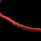 DBL704- 8/0 Transparent Red Orange Delica Beads-General Bead