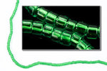 DBV705- 11/0 Transparent Kelly Green Delica Beads-General Bead