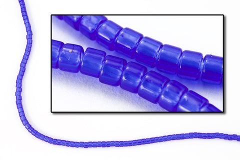DBS707- 15/0 Transparent Sapphire Miyuki Delica Beads (5 Gm, 50 Gm, 250 Gm)