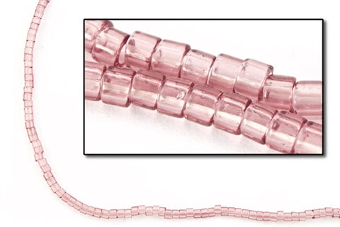 DBS711- 15/0 Transparent Lilac Miyuki Delica Beads (5 Gm, 50 Gm, 250 Gm)