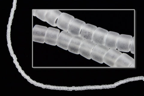 DBV741- 11/0 Matte Transparent Crystal Delica Beads-General Bead