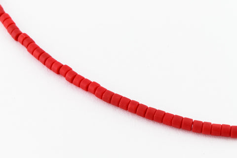 DBV753- 11/0 Matte Opaque Red Delica Beads-General Bead