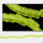 DBV766- 11/0 Matte Transparent Neon Green Delica Beads-General Bead