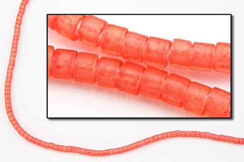 DBV779- 11/0 Dyed Transparent Matte Watermelon Delica Beads-General Bead