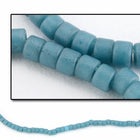 DBV792- 11/0 Dyed Opaque Matte Blue Grey Delica Beads-General Bead