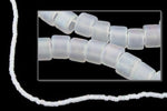 DBV851- 11/0 Matte Transparent Crystal Aurora Borealis Delica Beads-General Bead