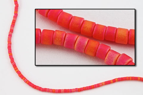 DBS873- 15/0 Matte Opaque Berry Fuchsia Iris Miyuki Delica Beads (5 Gm, 50 Gm, 250 Gm)