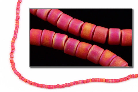 DBL874- 8/0 Matte Opaque Dark Berry Iris Delica Beads-General Bead